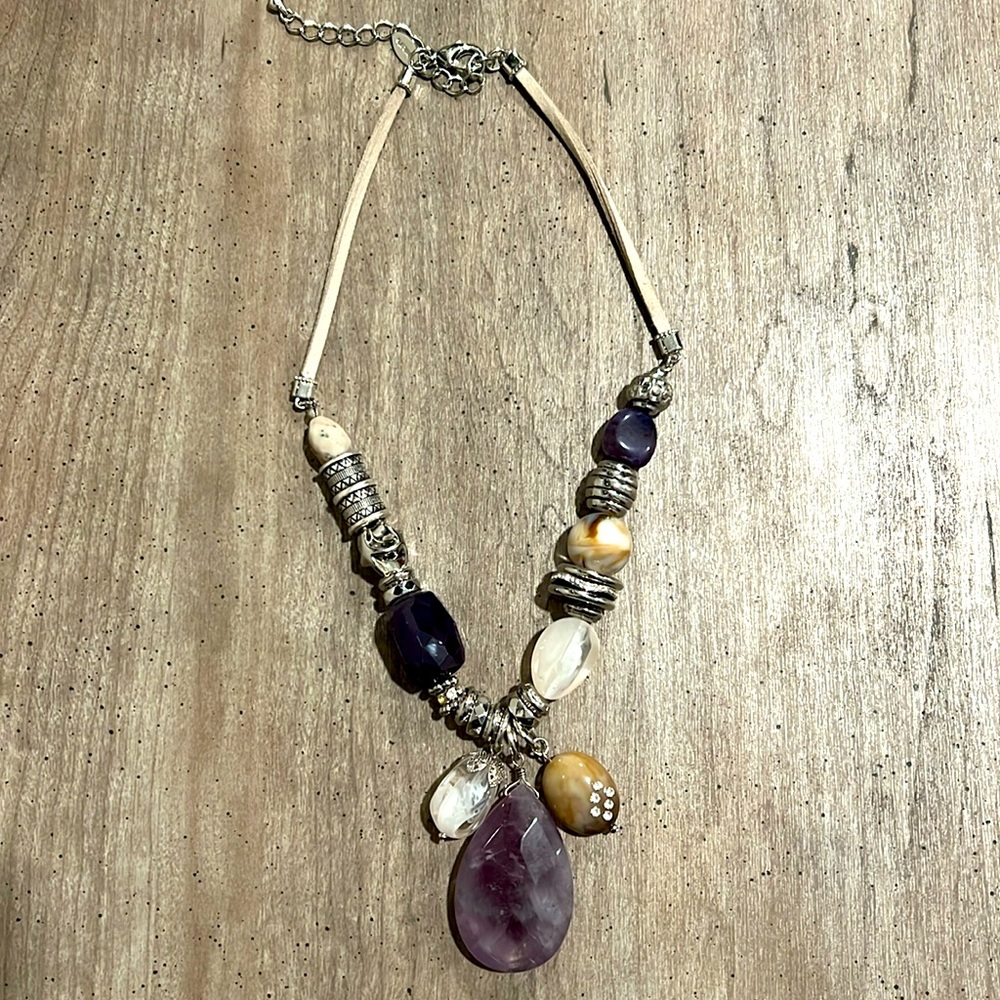 CHICO’S BEADED NECKLACE